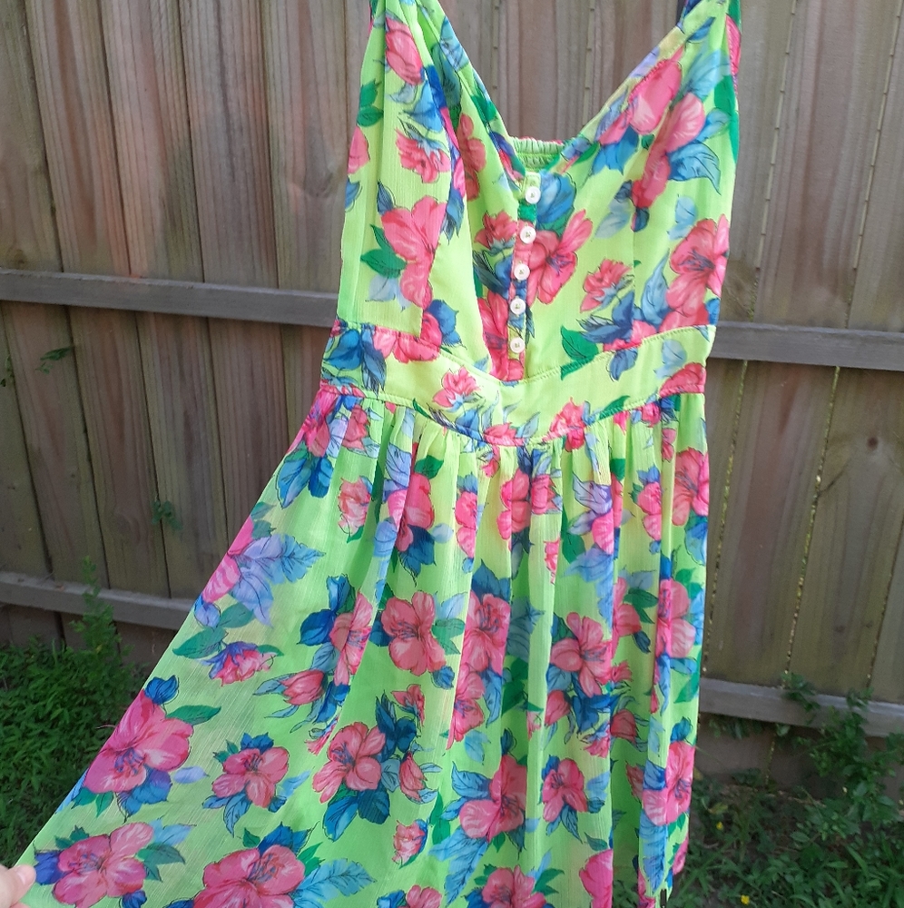 Hollister floral Hawaiian dress xs or small